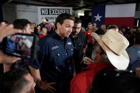 Texas border policies take center stage in Ron DeSantis' GOP rally